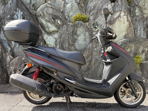 ヤマハ　シグナスx シグナス125XSR 四型　SEA5J 実動！　セル1始動　リアボックス付き　始動動画あり　直接引き取り可　現車確認