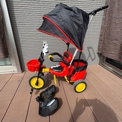ミッキーマウス三輪車の画像