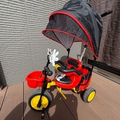 ミッキーマウス三輪車の画像