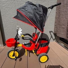 ミッキーマウス三輪車の画像