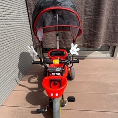 ミッキーマウス三輪車の画像