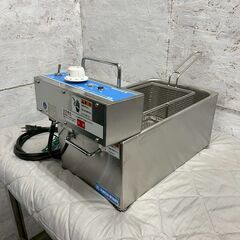 【NICHIWA】 ニチワ ミニミニフライヤー MMF-8B 1997年製 動作確認済み 卓上電気フライヤー 業務用 厨房 A0631の画像