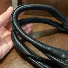 FURLA トートバッグ【ブラック本革】の画像