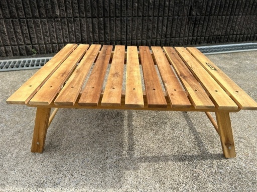 アウトドアキャンプlogos チェアー2脚CAPTAIN 机 (まつやん