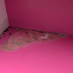 汚れがある収納ボックス2個セットの画像