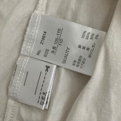 半袖　ワンピース　110サイズの画像