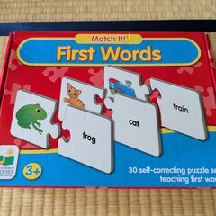 🧩 英語学習パズル 2セット（First Words & Peppa Pig Opposites）の画像
