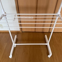 ニトリ　折りたたみ物干しの画像