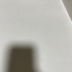 机　デスク　白　学習机の画像