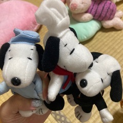 スヌーピー ぬいぐるみ小セット ハッピーセット の画像
