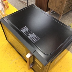 【美品】電子レンジ YAMAZEN 山善 YRV-F230（B) 2022年製 フラット庫内:ブラックの画像