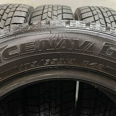 【走行短め】GOODYEAR ICENAVI6 175/65R15 15インチ スタッドレス 4本 20年製 ヴィッツ キューブ スイフト スペイド ポルテ等　(KTA331)クレジットカード QRコード決済可能の画像