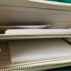 COACH 白　長財布の画像