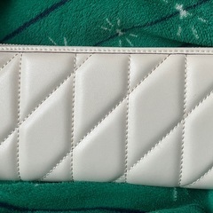 COACH 白　長財布の画像