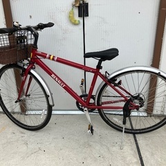 自転車　ルノー　28インチ　6段変速　近隣有料配達可能の画像