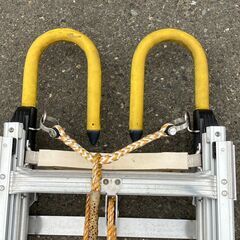 【SFU】ナカオ ALT8.3 三連伸縮はしご 軽太 8mモデル ①【現状渡し品】の画像