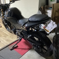 ニンジャ250R バーハンドルカスタム　ストリートファイター　ジムカーナ　自賠責付の画像