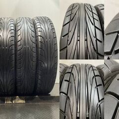 【DUNLOP DIREZZA DZ101 225/40R18】夏タイヤ【RMP RACING R50 18インチ 7.5J5HPCD112+50】ブラック 22年製 バリ溝 VW/ゴルフ等　(MTF142)クレジットカード QRコード決済可能の画像