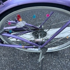 22インチ子供用自転車の画像