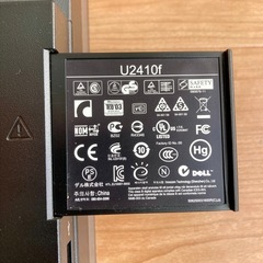 DELL  24インチ　ディスプレイの画像