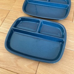 陶磁器　ニトリ　ワンプレート　ランチプレート　2枚セットの画像