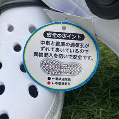 新品クロックス風サンダルの画像