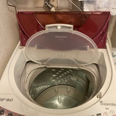 パナソニック　洗濯機　　NA-FS80H5の画像