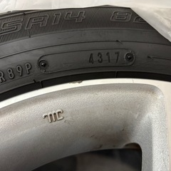 ホンダフィット？純正ホイールの画像