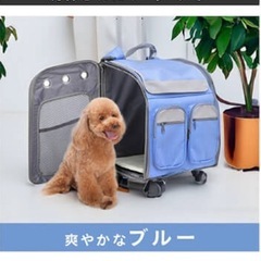 ペット3wayキャリーキャスター付きの画像