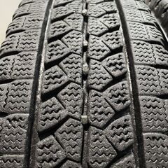 BS BRIDGESTONE BLIZZAK W979 195/75R15 109/107L LT 15インチ ライトトラック用 スタッドレス 2本 21年製 キャンター等　(KTK614)クレジットカード QRコード決済可能の画像