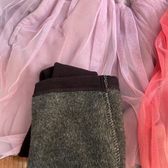 秋冬用！チュチュ付きレギンスセット120cm ベルメゾン の画像