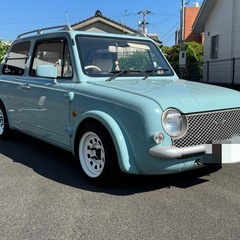 希少　日産パオの画像