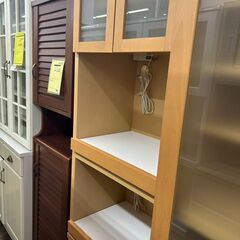 【リユ-スのサカイ広島石内店】ジモティ割！スライド扉食器棚/クリ-ニング済み/HG-7510/広島市 家具　佐伯区 家具　南区 家具　西区 家具　東区 家具　中区 家具　安佐南区 家具　安佐北区 家具　安芸区 家具　府中町 家具　海田町 家具　熊野町 家具　坂町 家具　廿日市市 家具																		 																		の画像