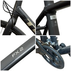 ◯TREK FX2 トレック クロスバイク 700×35C SHIMANO Acera 3x8s TEKTRO 前後ディスク Lサイズ 55cm BONTRAGER 現状渡し ジモティ姫路の画像
