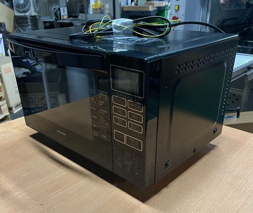 アイリスオーヤマ　電子レンジ　MO-FS3-B　50/60Hz　18L　2022製