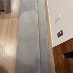 Little One ベッドガード ぐれーグレー（固定ベルトつき付き）の画像
