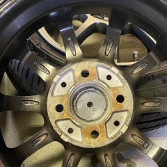 商談中　☆ タイヤホイール　4本セット 155/65R13 13インチ　 4穴　2020年製  シュナイダー 4.0J 4H100+42の画像