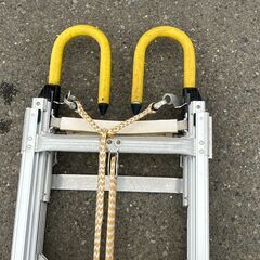 【SFU】ナカオ ALT8.3 三連伸縮はしご 軽太 8mモデル ②【現状渡し品】の画像