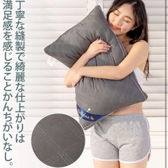 Belinna 枕 グレー 新品未使用の画像