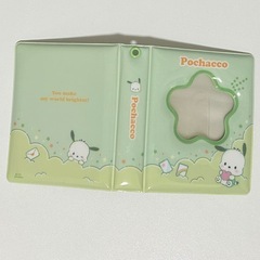 ポチャッコ カードケース サンリオ sanrio トレカケース トレカ カードホルダー コレクトブック 黄緑 水色の画像