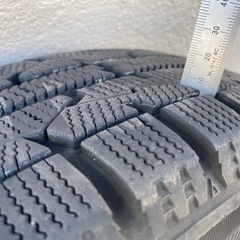 軽自動車スタッドレス　ホイールセット　4本　155/65R14 トーヨー　2018 の画像