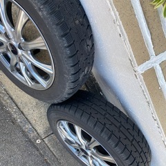 軽自動車スタッドレス　ホイールセット　4本　155/65R14 トーヨー　2018 の画像