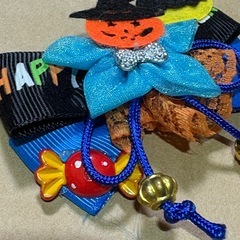 ハロウィン　ヘアゴム　アクセサリー　幼児　ペットの画像