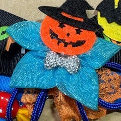 ハロウィン　ヘアゴム　アクセサリー　幼児　ペットの画像
