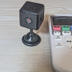 【動作確認のみのほぼ新品】スマホ連携 / 超小型カメラ（1080ｐ）140°広角の画像