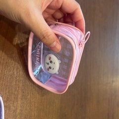 ちいかわ　モモンガ　ビニールポーチ2個セットの画像