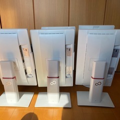 FUJITSU 富士通 モニター B23T 7 ViewSonic VA2419 SMH 7 6台　まとめ売りの画像