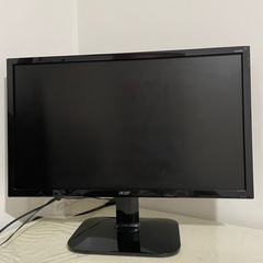 24インチAcer KA240H パソコンモニターのみ　お届け可　人気のエイサー製の画像