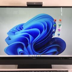 😸【超美品】NEC デスクトップ液晶一体型 PC 『インテルi7搭載』 最新office2021付属 管理No35『基本送料無料』の画像