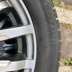 取引中　スタッドレスホイールセット155／65R14VRX の画像